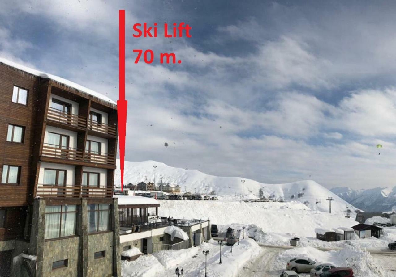 2-Room Apartment Nft Vista Gudauri 17- Near Ski Lift Extérieur photo